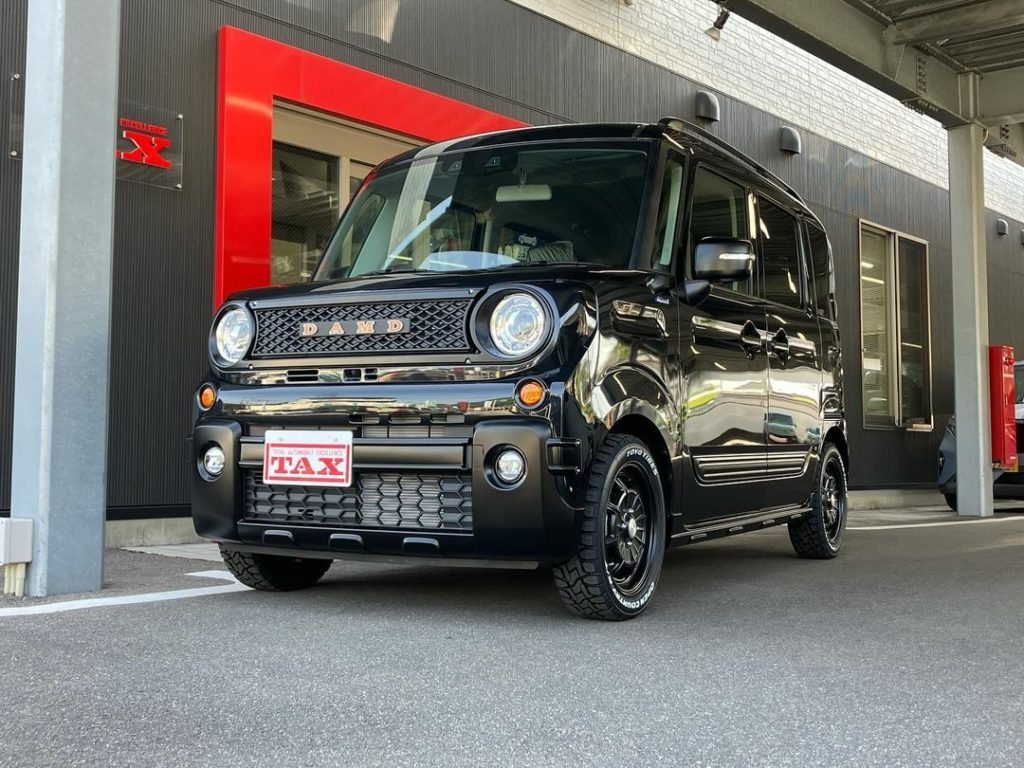 オールブラックスなダムドノマドのスペーシアギア😎 – 長崎車輌